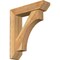 Ekena Millwork Westlake Slat Rough Sawn Bracket w/ Offset Brace, Western Red Cedar, 6"W x 24"D x 28"H BKT0604X24X28WTL06RWR - alternate 1